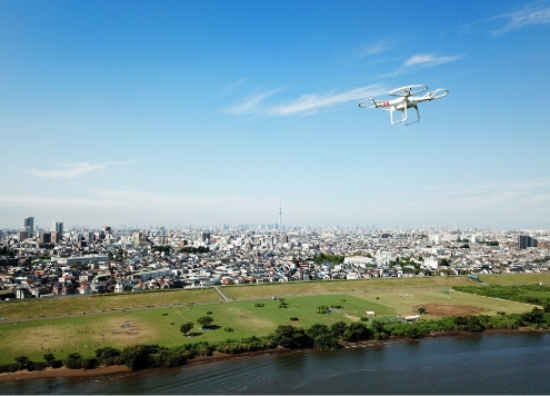 ドローン事業の画像